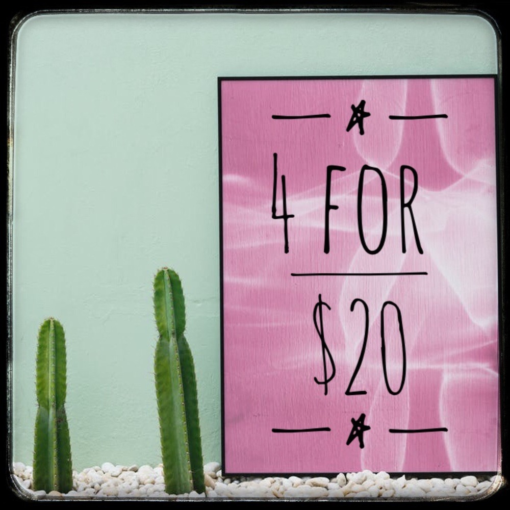 🌵 4 for $20 Sale!!🌵